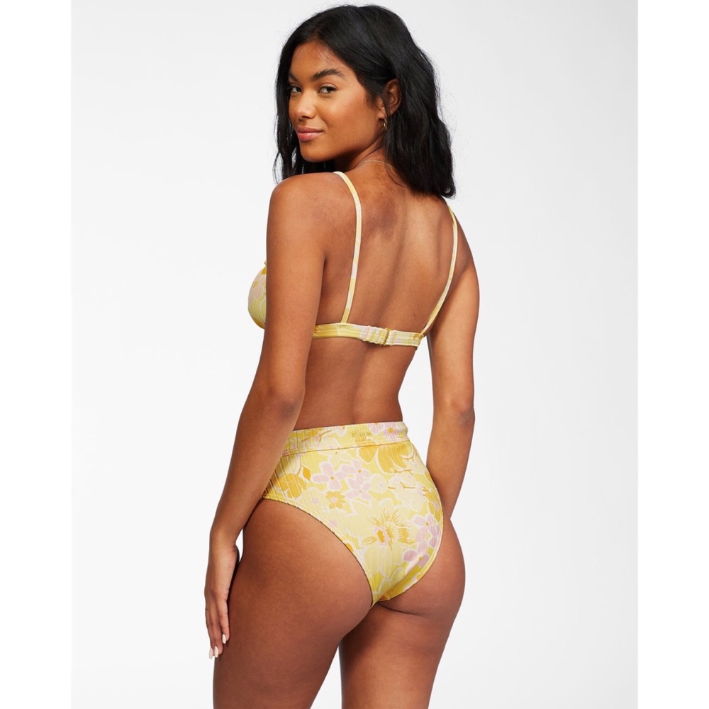 Billabong High Rise Floral Bikini Bottom